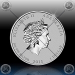 1oz LUNAR II - 2013  Year of the Snake
